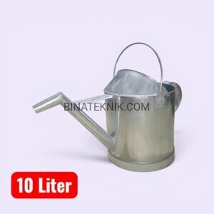 Literan Takaran Minyak Tanah Bensin Oli Seng 10 Liter – Dengan Saringan Tembaga